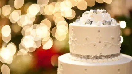  عکس کیک عروس و داماد
