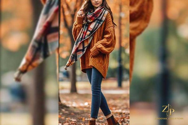  استایل پاییزی دخترانه شیک