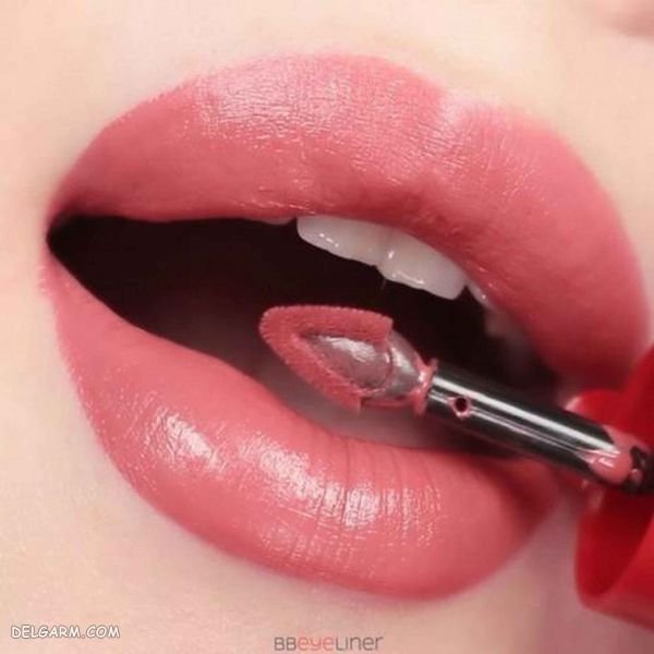  عکس رژ لب دخترانه کمرنگ