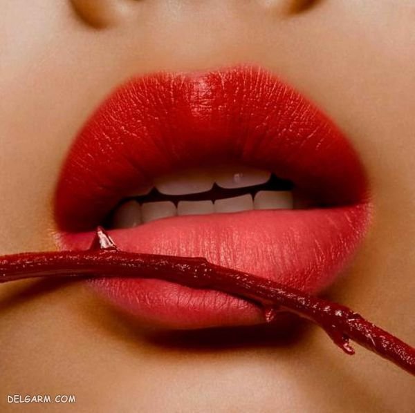  عکس رژ لب مخملی کره ای