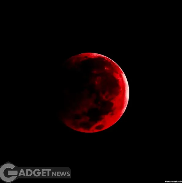  40 عکس ماه گرفتگی واقعی