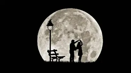  100 عکس ماه عاشقانه