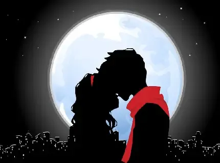 100 عکس ماه عاشقانه