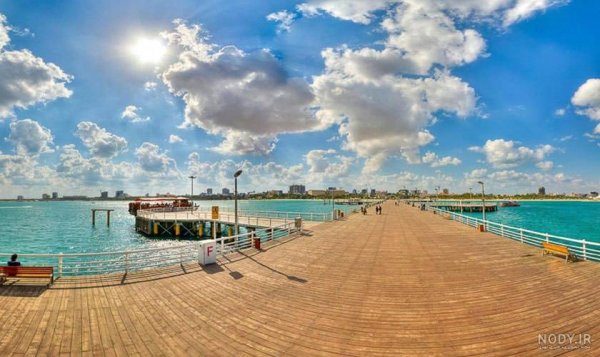  عکس لب دریا کیش