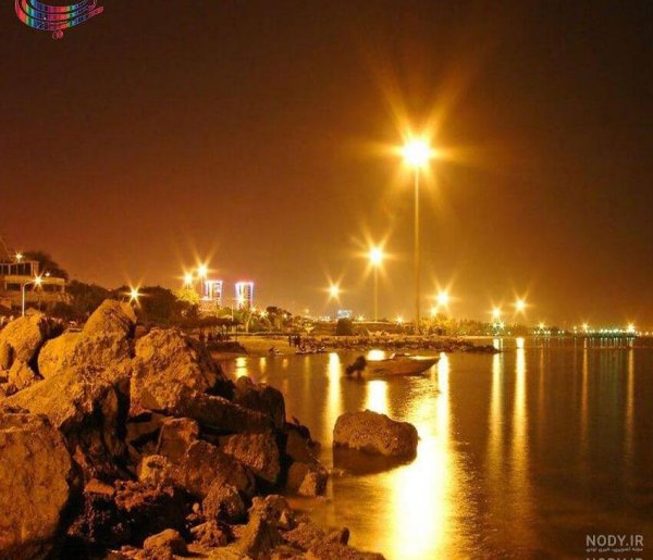  عکس ساحل نیلوفر کیش