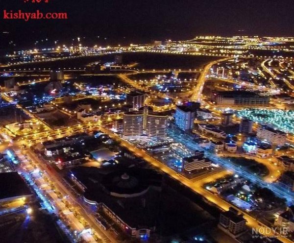  عکس کیش از هواپیما