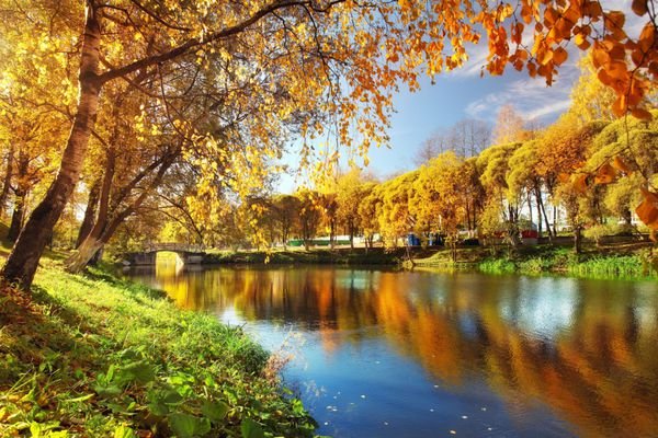  عکس طلوع پاییزی