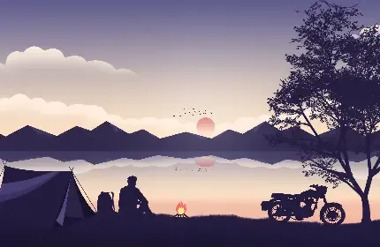  عکس پروفایل طلوع و غروب خورشید