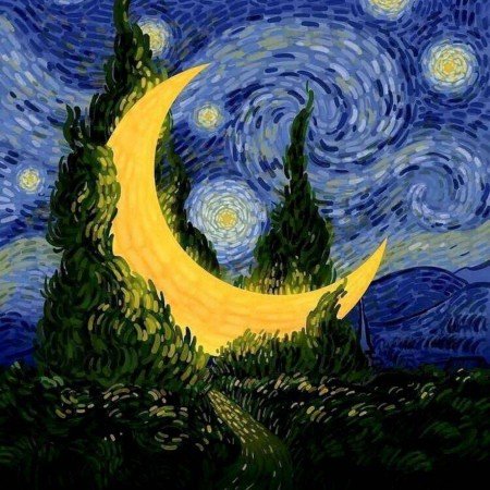  عکس ماه شب