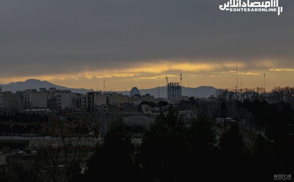  عکس طلوع صبح تهران