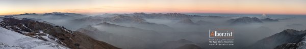  عکس کوه دماوند در شب