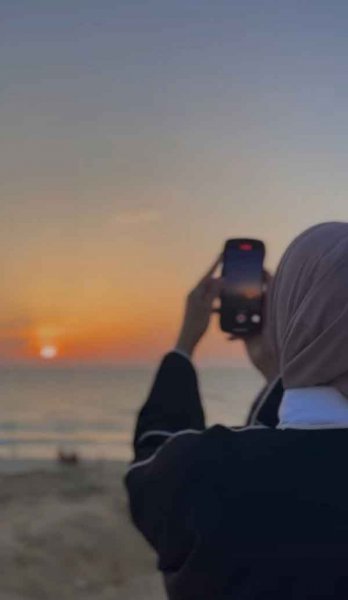  عکس دختر از پشت سر با حجاب