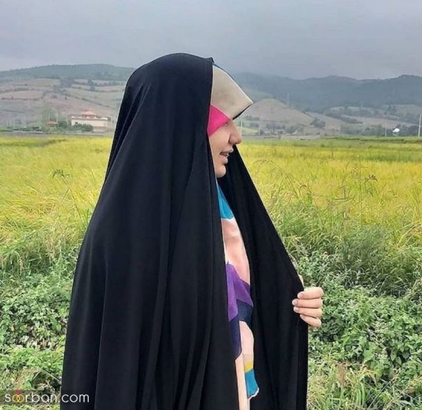  عکس دختر چادری از پشت سر