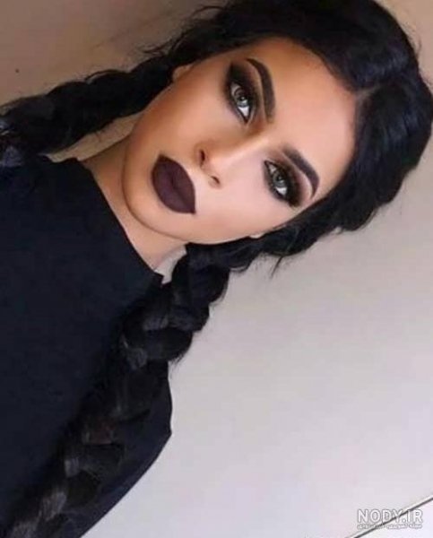  عکس دختر مو مشکی و چشم مشکی