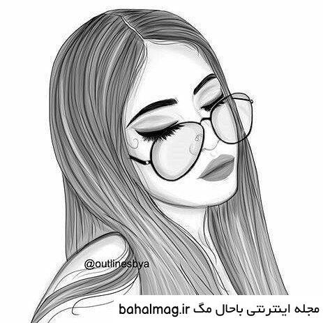  عکس سیاه سفید دخترانه
