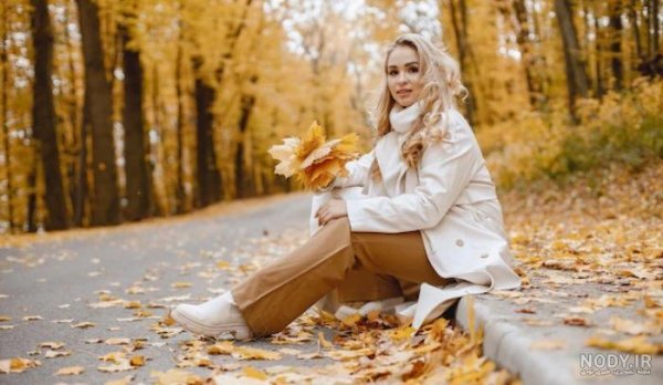  عکس دختر در جنگل برای پروفایل