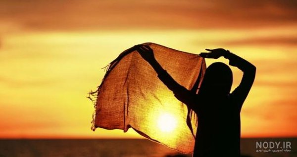  عکس دختر در طبیعت بهاری