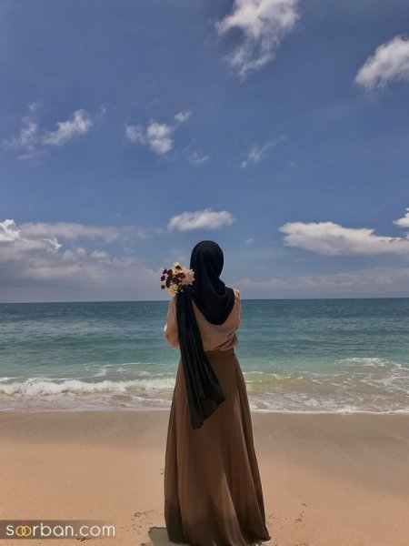 عکس دونفره کنار دریا ایرانی