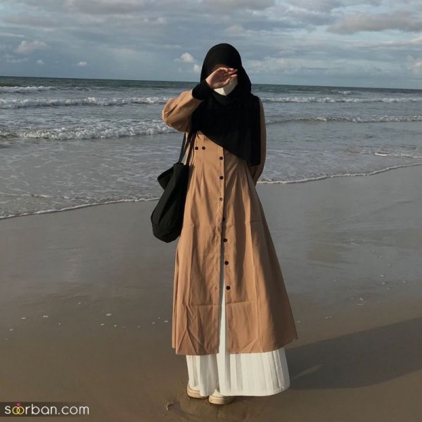 عکس دونفره کنار دریا ایرانی
