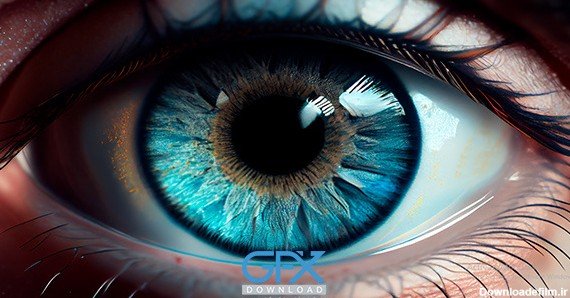  عکس چشم واقعی دختر ابی