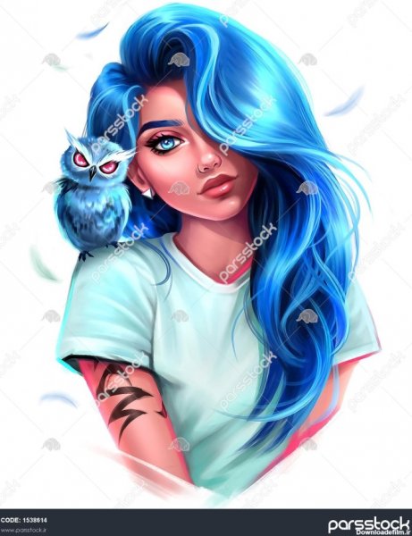  عکس چشم واقعی دختر ابی