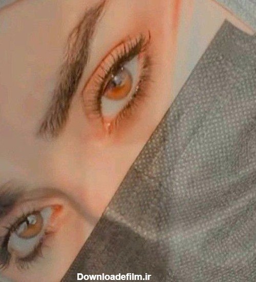  عکس چشم واقعی دختر ابی