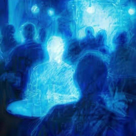  عکس پروفایل آبی ساده