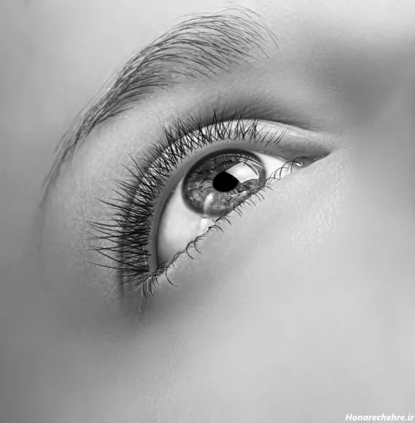  عکس چشم و ابرو دختر طبیعی
