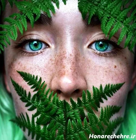  عکس چشم و ابرو دختر طبیعی