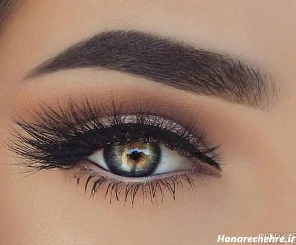  عکس چشم و ابرو دختر طبیعی
