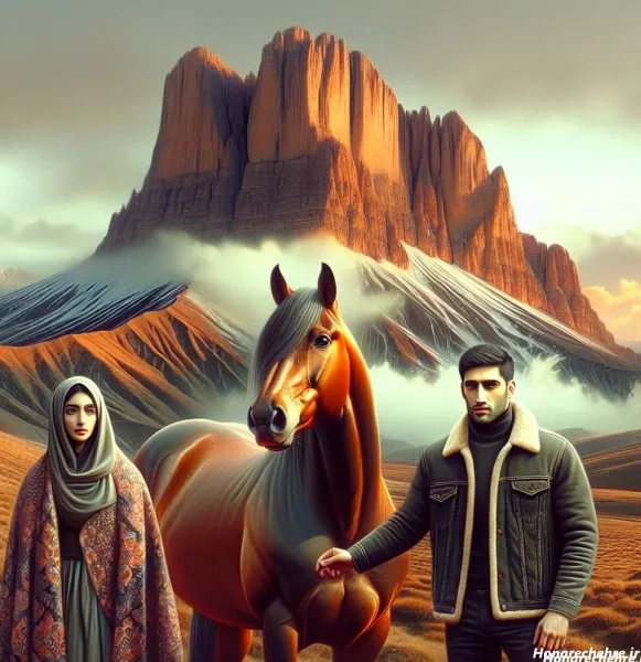  عکس کوه بیستون شیرین خفته