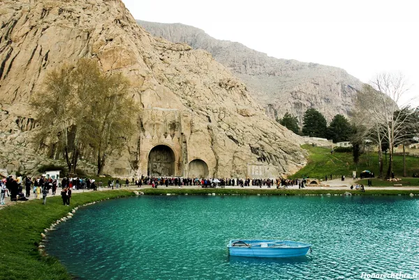 عکس کوه بیستون کرمانشاه