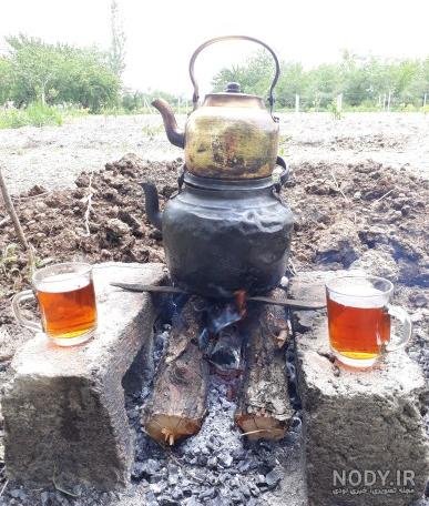 متن در مورد چایی برای استوری