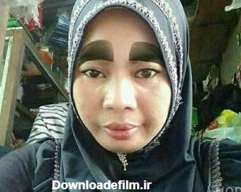  عکس دختر زشت با مقنعه