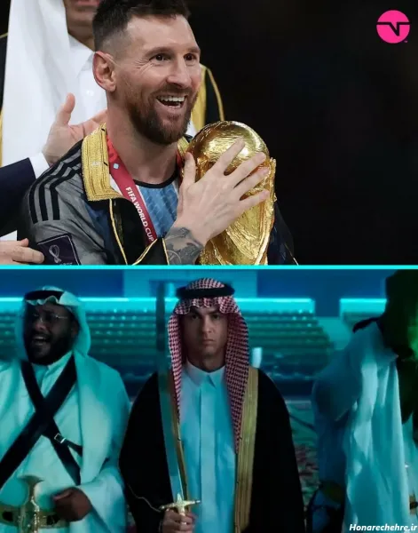  عکس خنده دار از رونالدو