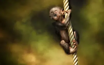  عکس میمون دماغ دراز