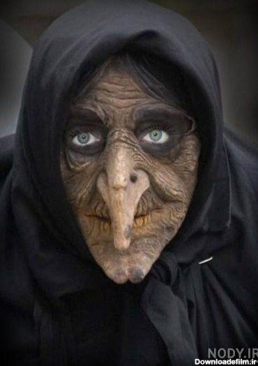  عکس پیرزن ترسناک واقعی