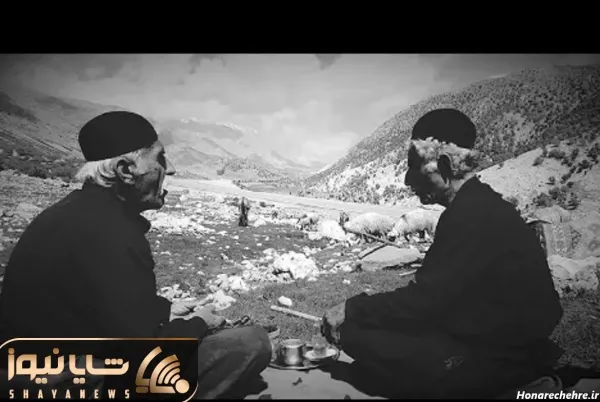 عکس پیرمرد تنها