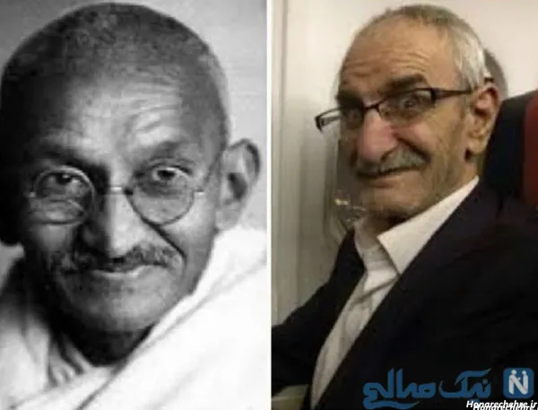  عکس مرد سیبیلو خنده دار