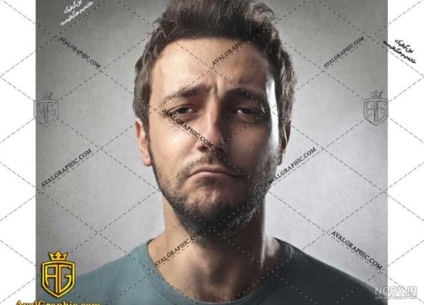  عکس مرد سیبیلو با روسری