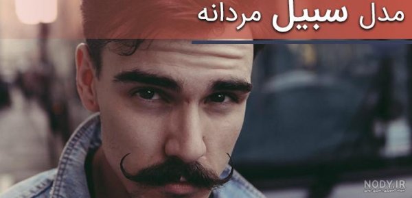  عکس مرد سیبیلو با روسری
