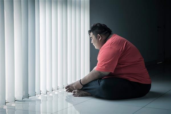 عکس خنده دار مرد چاق
