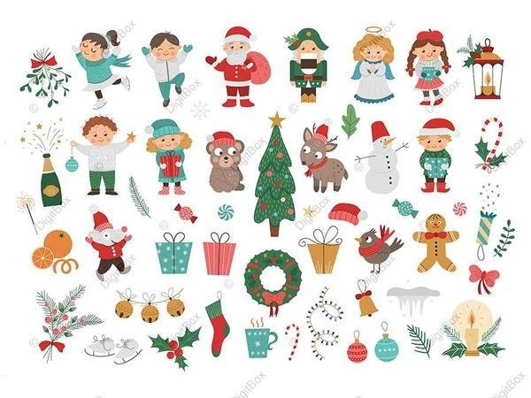  150 عکس کریسمس کارتونی