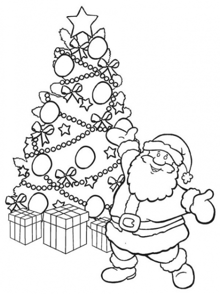  عکس درخت کریسمس نقاشی