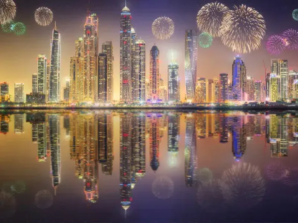 عکس کریسمس دبی