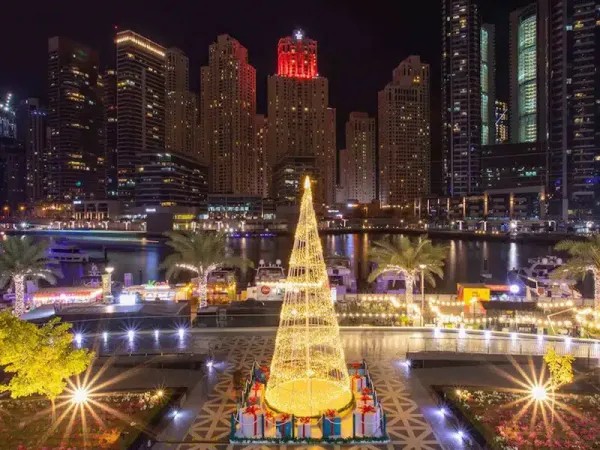  عکس کریسمس دبی