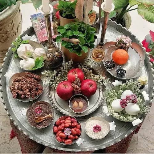  100 عکس سفره هفت سین فانتزی