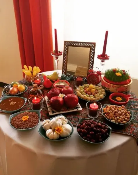  100 عکس سفره هفت سین فانتزی