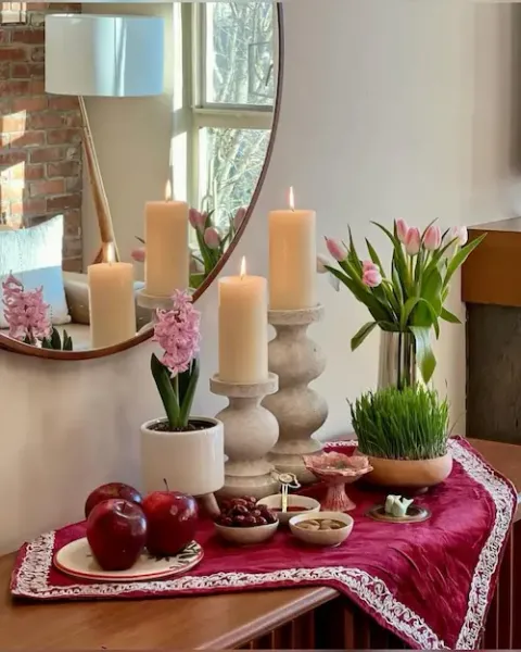  100 عکس سفره هفت سین فانتزی