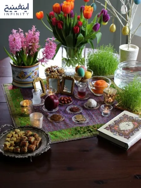 120عکس سفره هفت سین در خانه
